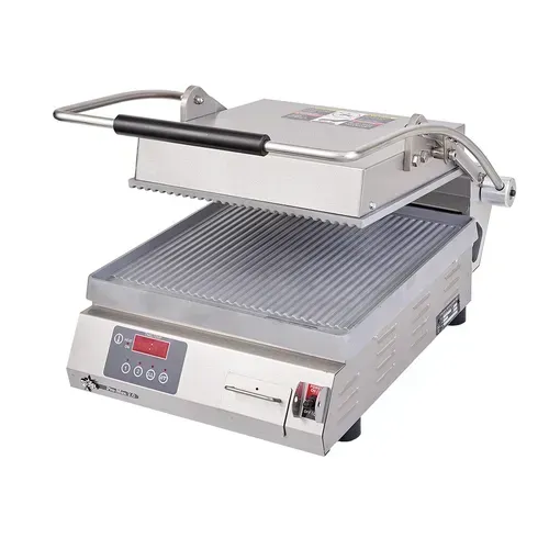 Star PGT14E Grooved Aluminum Sandwich Grill