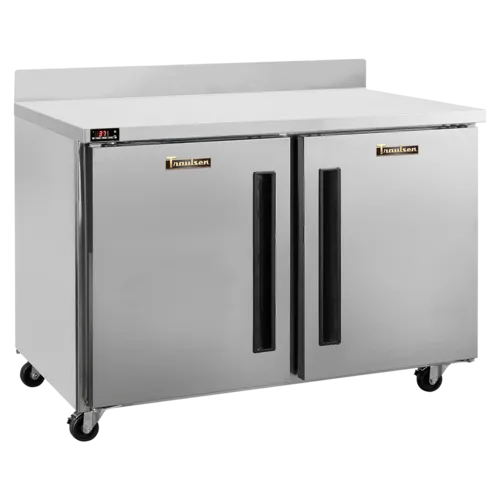 Traulsen CLUC-36F-SD-WTLL 36.25'' 2 Door Worktop Freezer with Side / Rear Breathing Compressor - 9 cu. ft.