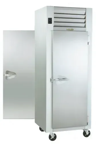Traulsen G10002P 29.88'' 24.72 cu. ft. 1 Section Solid Half Door Pass-Thru Refrigerator