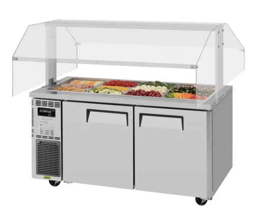 Turbo Air JBT-60-N Serving Counter, Cold Food, Stainless and Galvanized Steel