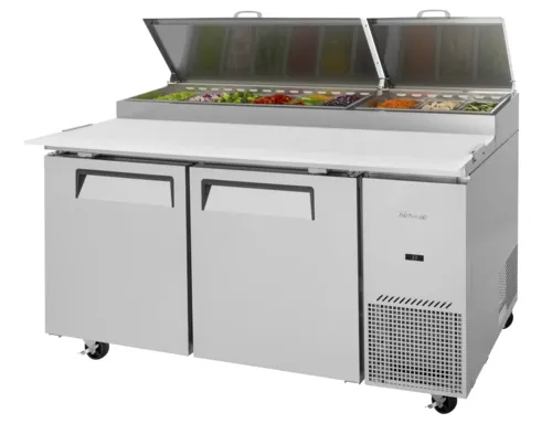 Turbo Air TPR-67SD-N 67'' Refrigerated Pizza Prep Table