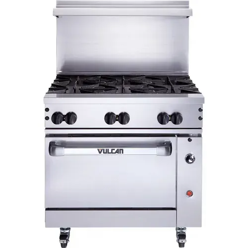 Vulcan 36C-6BN-QS-PLATINUM Restaurant Gas Range, with and -