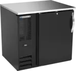 Beverage Air BB36HC-1-B 1 Door Refrigerated Back Bar Storage Cabinet