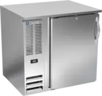 Beverage Air BB36HC-1-S 1 Door Refrigerated Back Bar Storage Cabinet
