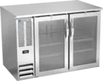 Beverage Air BB48HC-1-G-S 2 Door Refrigerated Back Bar Storage Cabinet