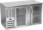 Beverage Air BB58HC-1-G-S 2 Door Refrigerated Back Bar Storage Cabinet