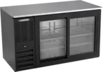 Beverage Air BB58HC-1-GS-B 2 Door Refrigerated Back Bar Storage Cabinet