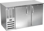 Beverage Air BB58HC-1-S 2 Door Refrigerated Back Bar Storage Cabinet