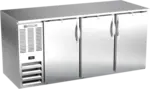 Beverage Air BB72HC-1-S 3 Door Refrigerated Back Bar Storage Cabinet