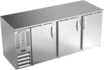 Beverage Air BB78HC-1-F-S 3 Door Refrigerated Back Bar Storage Cabinet