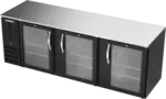 Beverage Air BB94HC-1-G-B 3 Door Refrigerated Back Bar Storage Cabinet