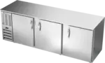 Beverage Air BB94HC-1-S 3 Door Refrigerated Back Bar Storage Cabinet