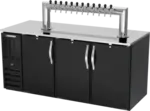 Beverage Air DD78HC-1-B-12T 12 Taps Draft Beer Cooler