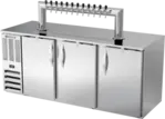 Beverage Air DD78HC-1-S-12T 4 Taps Draft Beer Cooler