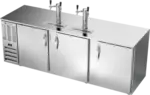Beverage Air DD94HC-1-S 4 Taps Draft Beer Cooler