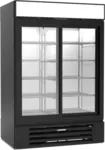 Beverage Air MMR45HC-B-PT 520'' Section Refrigerated Glass Door Merchandiser