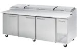 Blue Air BAPP93-HC 93.25'' Refrigerated Pizza Prep Table