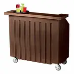 Cambro BAR540131 80 lb. Ice Sink Polyethylene Portable Bar
