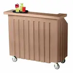 Cambro BAR540194 80 lb. Ice Sink Polyethylene Portable Bar