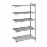 Cambro CPA186084VS5PKG Camshelving® Premium Series 60"W x 18"D x 84"H Shelving Unit, Plastic with Metal Frame - NSF