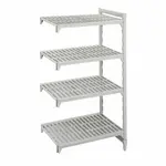 Cambro CPA243684V4PKG Camshelving® Premium Series 36"W x 24"D x 84"H Shelving Unit, Plastic with Metal Frame - NSF