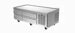 Delfield F2960CP 60.25" 2 Drawer Stainless Steel Refrigerated Chef Base