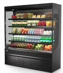 Federal Industries VRSL7278S-QS 71.25'' Air Curtain Open Display Merchandiser with