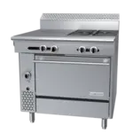 Garland US Range C36-14C
Commercial Range,
36" W
with 

and 
-