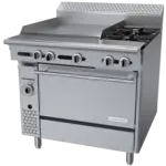 Garland US Range C36-2R
Commercial Range,
36" W
with 

and 
-