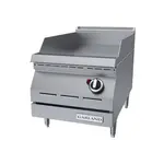 Garland US Range GD-15GFF Designer Series 15'' Countertop Gas Griddle with Adjustable Controls - 20,000 BTU
