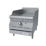 Garland US Range GD-15GTH Designer Series 15'' Countertop Gas Griddle with Thermostatic Controls - 20,000 BTU
