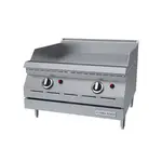 Garland US Range GD-24GFF Designer Series 24'' Countertop Gas Griddle with Adjustable Controls - 40,000 BTU