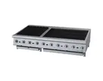 Garland US Range Garland/US Range GTBG60-AR60 59.06" Gas Countertop Heavy Duty Radiant Charbroiler with Manual Control - 180,000 BTU