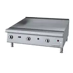 Garland US Range GTGG36-G36M 35.44'' Countertop Gas Griddle with Manual Controls - 81,000 BTU