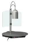 Hatco DCSB400-R24-1 Decorative Carving Station with Single Heat Lamp (clear bulb included)