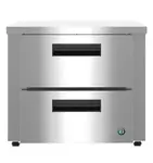 Hoshizaki UR36B-LPD2 360'' Section Undercounter Refrigerator with and Compressor