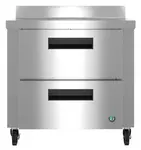 Hoshizaki WR36B-D2 360'' Worktop Refrigerator with Compressor -