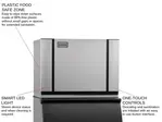 ICE-O-Matic CIM0636HW 30.25" Half-Dice Ice Maker, Cube-Style - 600-700 lbs/24 Hr Ice Production, Water-Cooled