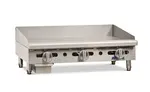 Imperial IMGA-3628 36'' Countertop Gas Griddle with Manual Controls - 90,000 BTU