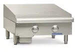 Imperial ITG-24-E 24'' Countertop Electric Griddle with Thermostatic Controls