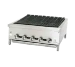 Jade Range JB-30 30.00" Gas Countertop Standard Duty Radiant Charbroiler with Manual Control - 56000 - 104000