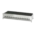 Jade Range JB-72 72.00" Gas Countertop Standard Duty Radiant Charbroiler with Manual Control - 157000 - 240000