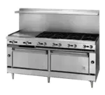 Jade Range JBR-36G-36 Restaurant Gas Range, with (1) 36" Griddle and Standard Oven - 102,000 BTU