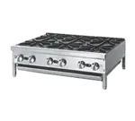 Jade Range JHP-636 6 Burner Countertop Gas Hotplate / Range with Manual Controls - 27,500 BTU