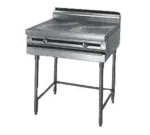 Jade Range JMRH-2FHT Commercial Range, 36" W with (2) 18" French Hot Tops and Modular Base - 60,000 BTU