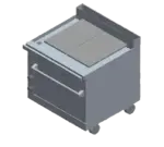 Jade Range JMRH-36IP Commercial Range, 36" W with (1) 36" Plancha Top and Modular Base - 35,000 BTU