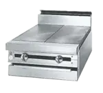 Jade Range JMRH-3HT Commercial Range, 36" W with (3) 12" Hot Tops and Modular Base - 105,000 BTU