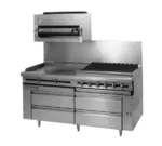 Jade Range JRLH-04R-T-54 Titan™ Fire & Ice™ 54" 4 Drawer Refrigerated Chef Base with Top