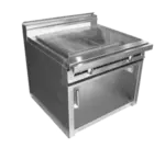 Jade Range JTRH-36IP Commercial Range, 36" W with (1) 36" Even Heat Plancha and Cabinet Base - 35,000 BTU