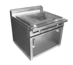 Jade Range JTRH-36IP Commercial Range, 36" W with (1) 36" Even Heat Plancha and Cabinet Base - 35,000 BTU